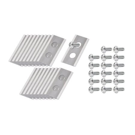 T Terre Robotic Lawn Mower Blades 18 Pack Compatible with Worx Landroid models, 18PK 43-WOR-2700-18